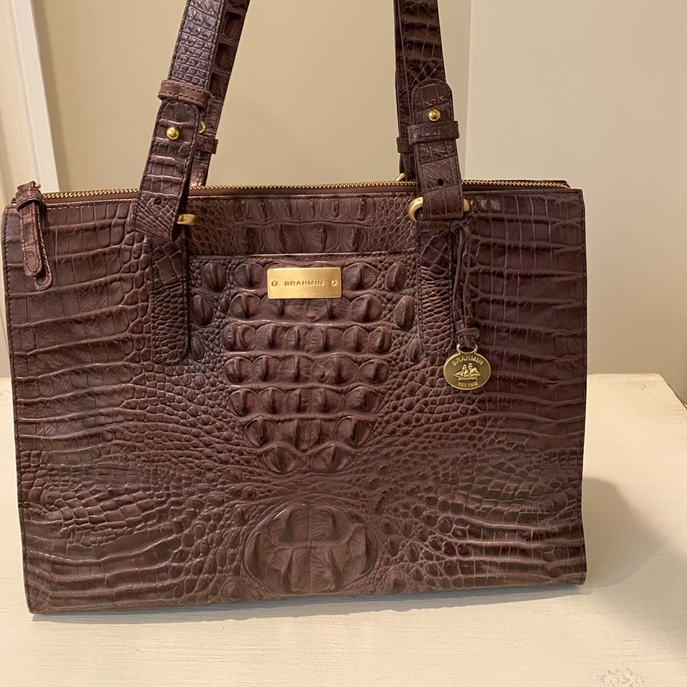 Mauve Brahmin handbag